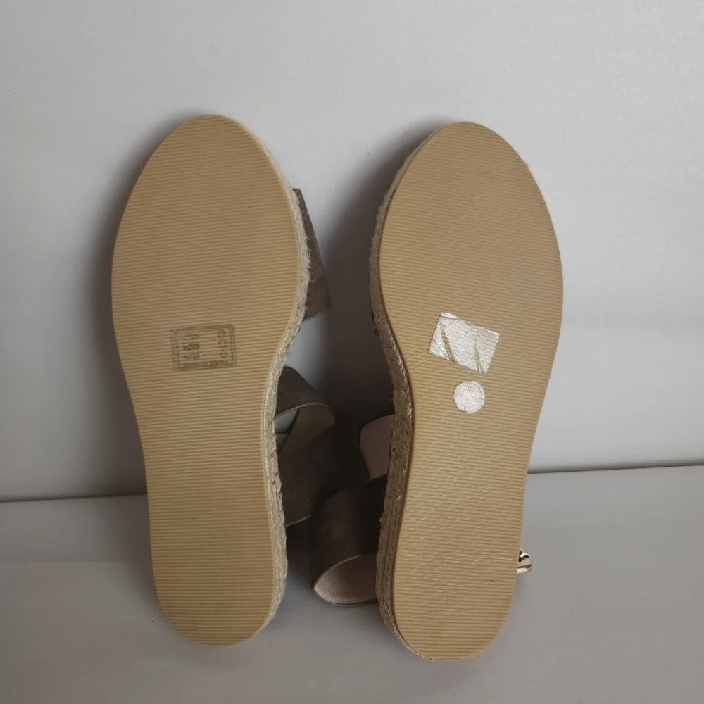 REVOLVE Raye Espadrilles Damien Flatform Sandals Shoes Size 6